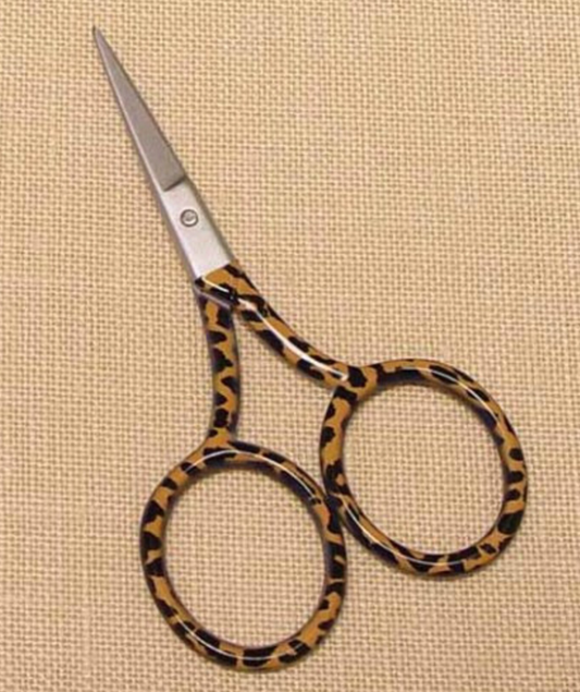 Jungle Leopard Embroidery Scissors