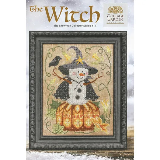 Cottage Garden Samplings - The Witch (Snowman Collector's Series #11)