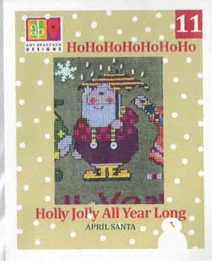 Amy Bruecken Designs - Holly Jolly All Year Long: April Santa