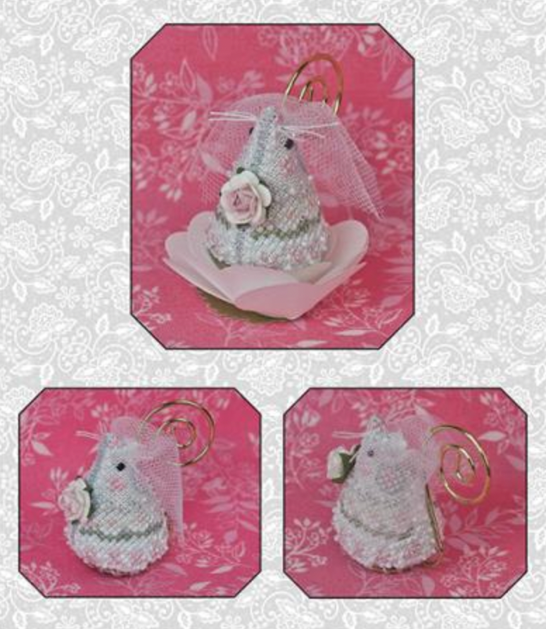 Just Nan - Juliet the Bride Mouse - Limited Edition