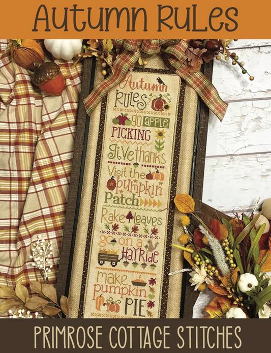 Primrose Cottage Stitches - Autumn Rules
