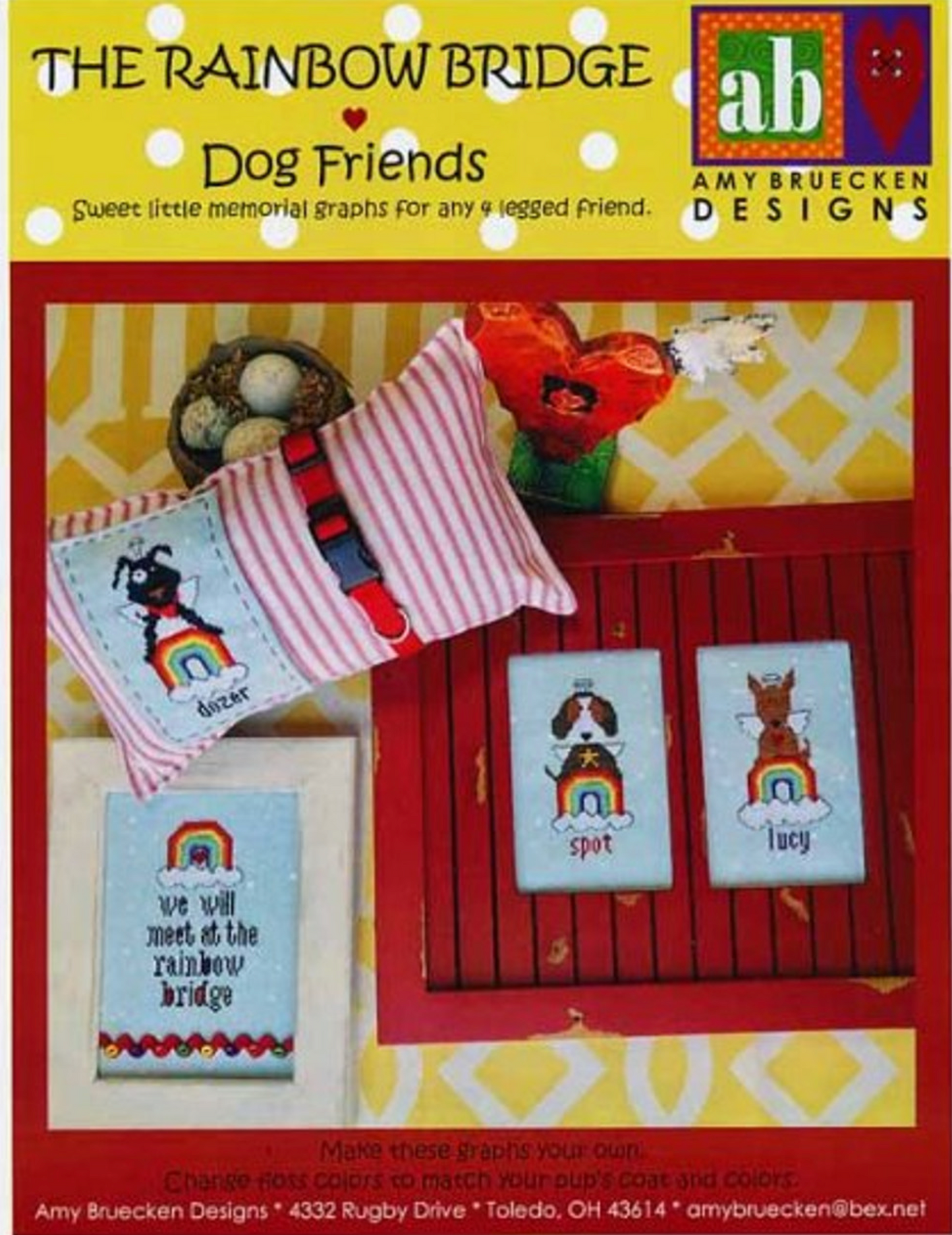 Amy Bruecken Designs - The Rainbow Bridge: Dog Friends