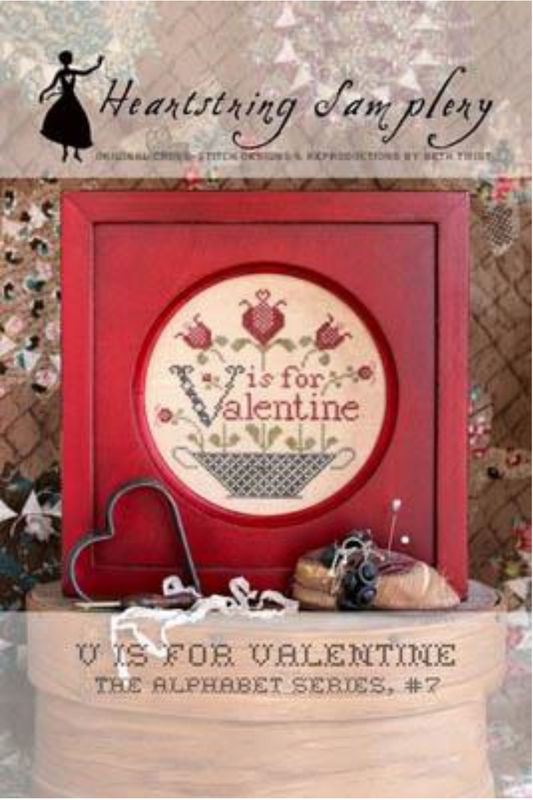 Heartstring Samplery - V is for Valentine