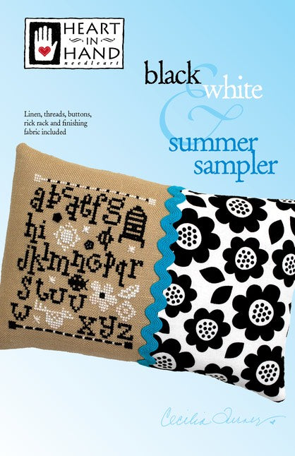 Heart in Hand - Black & White Summer Sampler (KIT)