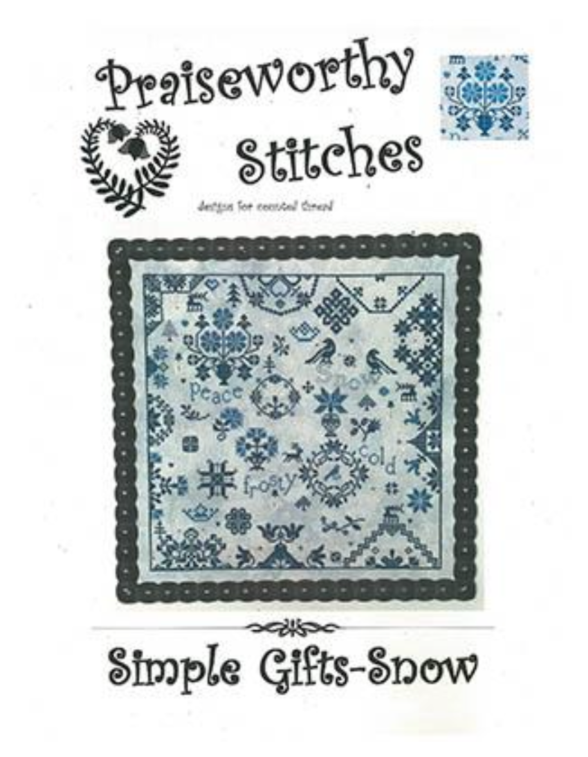 Praiseworthy Stitches - Simple Gifts-Snow